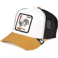 GOORIN BROS. Pet geel / grijs / zwart / wit