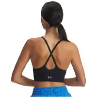 Under Armour Sport bh 'Vanish' lichtgrijs / zwart