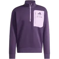 Adidas Sportsweatshirt 'Mercedes - AMG Petronas Formula One Team Premium Woven Fleece' beige / pruim