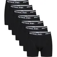 Petrol Industries Boxershorts zwart / wit