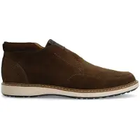 Manfield Bruine suède chelsea boots | Maat 43