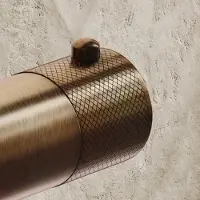 Saniclear Antique Curved temperatuurknop voor opbouw thermostaatkranen (SK80055, SK80047 en SK80074)