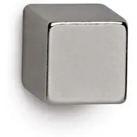 MAUL Neodymium magneet (b x h x d) 10 x 10 x 10 mm Dobbelsteen Zilver 4 stuk(s) 6169296
