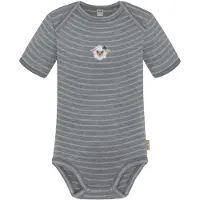 Normani Rompertje/body 'Tauranga' beige / grijs / wit