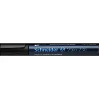 Schneider Marker permanent 230 rond zwart 10st zwart Stift