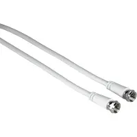 Hama Verb.Kabel 2X F-Plug Wit 3M Ve=25