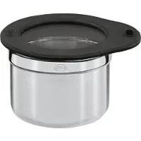 Rösle container met siliconen deksel 8cm RO16553