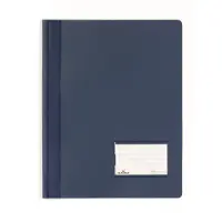 Durable Premium presentatiemap, voor A4, hard pvc, 25 stuks, donkerblauw