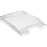 Leitz Plus Brievenbakje 5237 Slim A4 Transparant Ijzig 25,5 x 35,7 x 3,5 cm