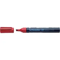 Schneider Marker permanent 233 beitel rood 10st rood Stift
