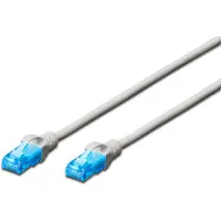 Digitus Patchcord Adapter Utp Kabel Naar Rj45 20M Cat 5E Grijs Duurzaam