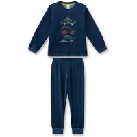 Sanetta Nachtkledij navy / geel / grijs / oranje