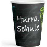 Amscan Bekers Hurra Schule 250 Ml Karton 8 Stuks