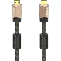 Hama Premium HDMI-kabel Met Ethernet Conn. - Conn. Ferriet Metaal 1,5 M