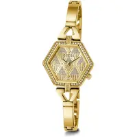 GUESS Analoog horloge 'GD AUDREY' goud