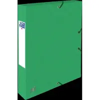 Oxford Elastobox oxford top file+ a4 40mm groen | 1 stuk