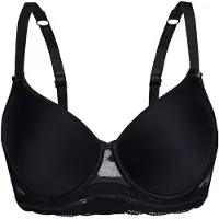 Sassa BH 'DOTTED MESH' zwart