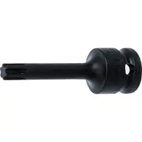 Bgs Kraft-Bit-Einsatz | Antrieb Innenvierkant 12,5 mm (1/2") | Keil-Profil (für RIBE) M9
