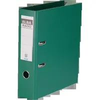 Pierre by Elba Rado Plast Breed Ordner A4 80 mm Groen 2 Ringen 10 497 PVC (Polyvinylchloride) Staand