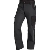 FHB Bruno Werkbroek Twill Antraciet-Zwart maat 54 heren