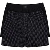 JP 1880 Boxershorts marine / zwart / wit