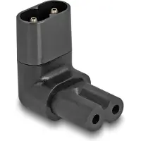 DeLOCK Adapter C8 naar C7 - C8 male naar C7 female - Tot 250 V/2,5 A