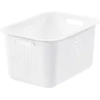 Smartstore Kunststof Mand 13 l Wit 28 x 37 x 20 cm