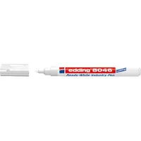 Edding E-8046 Permanentmarker Wit Ronde punt 1 mm