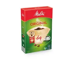 Melitta Koffiefilter 1x4 80st Bruin bruin Papier Koffiefilter