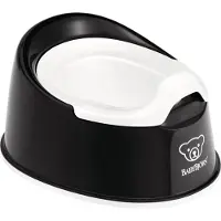 BabyBjörn Potjes, potje SMART, zwart/wit, 051256