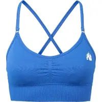 Gorilla wear Sport bh 'Olivia' blauw / wit
