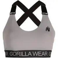 Gorilla wear Sport bh 'Colby' grijs / zwart
