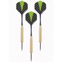 Longfield Dartpijlen - 9x - 24 grams - Dart Brass - darten - pijlen