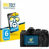BROTECT - Screenprotector voor Olympus OM System OM-1 Mark II / OM-3 - Folie Beschermfolie transparant 6 Stuks