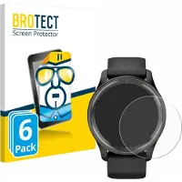 BROTECT - Screenprotector voor Garmin Vivomove Trend - Folie Beschermfolie transparant 6 Stuks