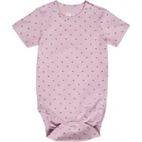 Hummel Rompertje/body 'Beesy' donkerblauw / rosa