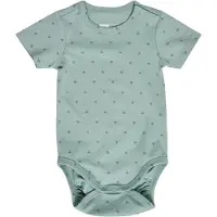 Hummel Rompertje/body 'Beesy' cyaan blauw / donkerblauw