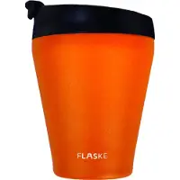 FLASKE Koffiebeker Coffee Cup 200ML - Sunrise - RVS Koffiebeker to Go van 200ML