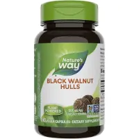Nature'S Way , Black Walnut Hulls, 900 mg, 100 Vegan Capsules (450 mg per Capsule)