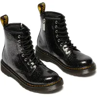 Dr. Martens Laarzen '1460' zwart / zilver