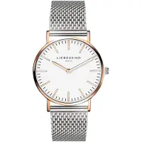 Liebeskind berlin Analoog horloge rose-goud / zilver