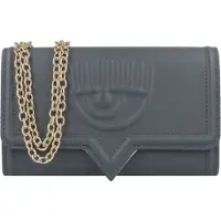 CHIARA FERRAGNI Clutch 'Eyelike' navy