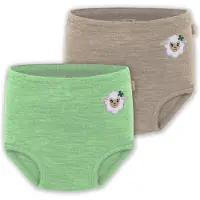 Normani Onderbroek 'Tokoroa' beige / groen / gemengde kleuren