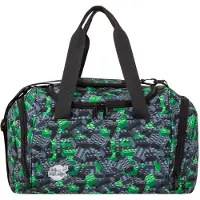 MCNEILL Sporttas grijs / groen / zwart