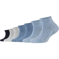 Camano Sokken nachtblauw / duifblauw / grijs