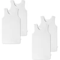 Schiesser Onderhemd 'All day Basic' wit