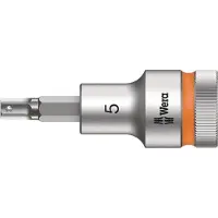 Wera 8740 C HF 05003821001 Inbus Dopsleutel-bitinzet Houderfunctie 5 mm 5 mm 1/2 (12,5 mm)