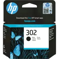 HP 302 Cartridge Zwart (F6U66AE)