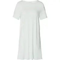 Hanro Nachthemd ' Natural Elegance ' wit