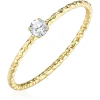 Eastside Ring goudgeel